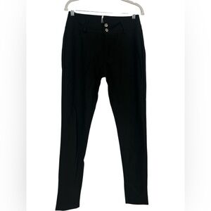 Women’s Pasión Black Stretchy Pants Warm Interior Size XL NWT (730)